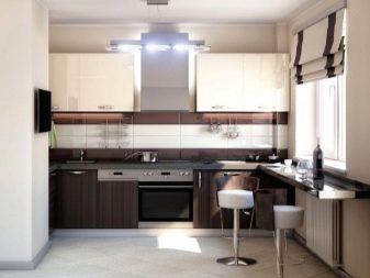 Інтер’єр кухні 9 кв. м в сучасному стилі (52 фото): особливості дизайну, цікаві ідеї