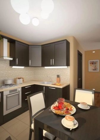 Інтер’єр кухні 9 кв. м в сучасному стилі (52 фото): особливості дизайну, цікаві ідеї