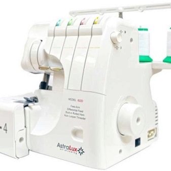 Оверлок AstraLux: Over 730 pro і AstraLux 820D, 710 і 822D, 8000CL і Cover pro 860, інші моделі. Оверлочна лапка