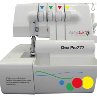Оверлок AstraLux: Over 730 pro і AstraLux 820D, 710 і 822D, 8000CL і Cover pro 860, інші моделі. Оверлочна лапка