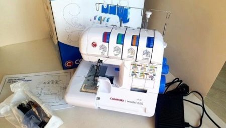 Оверлок Comfort: характеристики та комплектація моделей 140 і 150. Як зробити плоский шов?