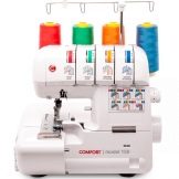 Оверлок Comfort: характеристики та комплектація моделей 140 і 150. Як зробити плоский шов?