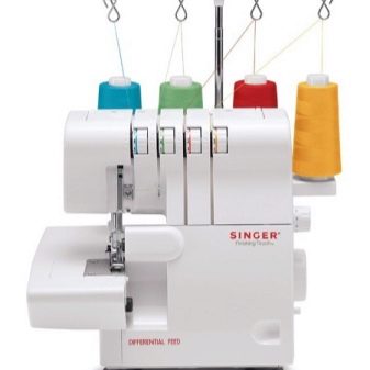 Оверлоки Singer: 14SH654 Ultra lock, ML674D, 14SH754, T80D. Оверлочна лапка для швейної машини, інструкція
