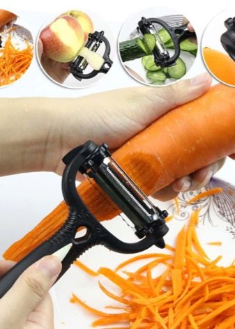 Овочечистки (39 фото): ручні ножі для чищення овочів і електричні побутові овочечистки, особливості моделей Borner, Victorinox та інших виробників