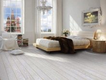 Підлогу в спальні (62 фото): який краще постелити? Чи можна робити теплу підлогу? Плюси і мінуси плитки та інших підлогових покриттів