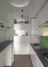 Паралельна кухня (42 фото): дизайн дворядної кухні, сучасна двостороння планування