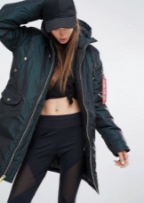 Парку Alpha Industries (37 фото): жіночі моделі від Альфа Індастріз