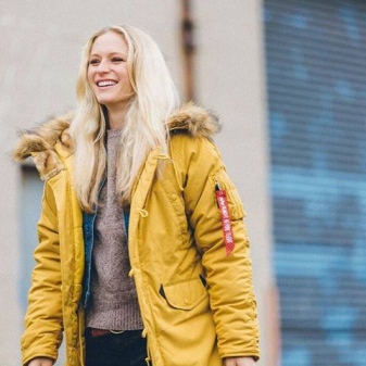 Парку Alpha Industries (37 фото): жіночі моделі від Альфа Індастріз