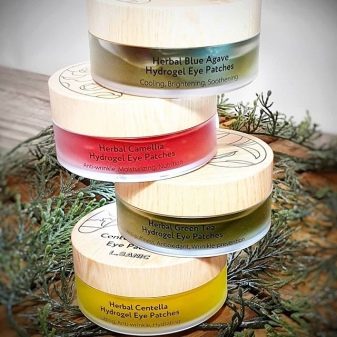 Патчі L. Sanic: гідрогелеві патчі для очей Herbal Blue Agave, з гіалуронової кислотою та інші. Відгуки