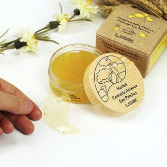Патчі L. Sanic: гідрогелеві патчі для очей Herbal Blue Agave, з гіалуронової кислотою та інші. Відгуки