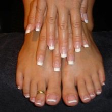 Педикюр на море (62 фото): як зробити гарний пляжний педикюр в одному стилі? Ідеї дизайну у відпустку