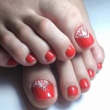 Педикюр на море (62 фото): як зробити гарний пляжний педикюр в одному стилі? Ідеї дизайну у відпустку