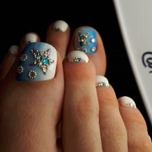 Педикюр на море (62 фото): як зробити гарний пляжний педикюр в одному стилі? Ідеї дизайну у відпустку