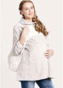 Плащ для вагітних (40 фото): пальто-плащ і куртка-плащ від Адель, HM, Modress і Sweet mama