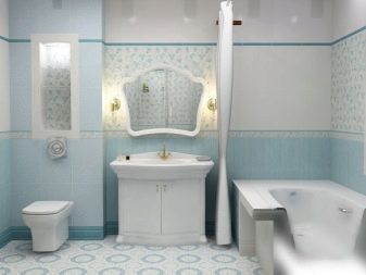 Плитка в стилі прованс для ванної: плитка з квітами і інші варіанти дизайну плитки в стилі прованс для ванної кімнати