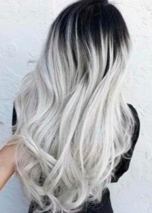 Попелясто-чорний колір волосся (29 фото): як пофарбувати волосся в відтінок попелу з чорними коренями? Догляд після фарбування