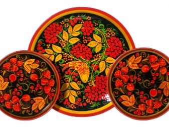 Посуд хохлома (22 фото): види хохломской розпису. Розписні тарілки, чайні пари і інші набори посуду