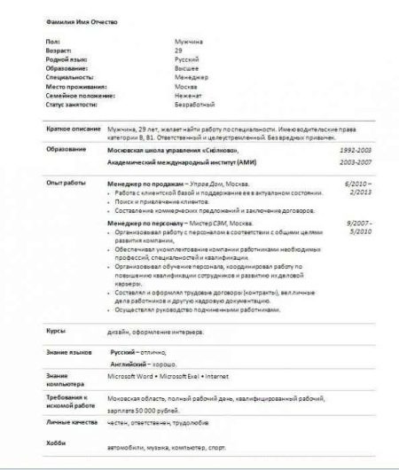Резюме спеціаліста по закупівлі: обов’язки для резюме менеджера-постачальника, грамотні приклади резюме спеціаліста з постачання на виробництві