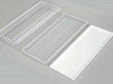 Розміри сушарок для посуду у шафу: вбудовані приміщення розміром 40-50 см і 60-80 см, інші моделі