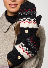 Рукавички-рукавиці (45 фото): популярні жіночі моделі з відкидним верхом, зимові рукавички марки Norfin