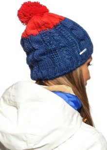 Синя шапка (61 фото): темно-синій і червоно-сині моделі, кому йде шапка синього кольору