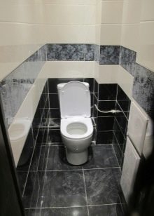 Сучасний туалет (47 фото): варіанти дизайну туалету без ванни в сучасному стилі 2020. Ідеї обробки туалетної кімнати з вікном і без
