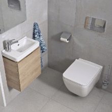Тумби в туалет: вузькі і інші тумбочки для туалетної кімнати. Тумби з дзеркалом, моделі під раковину і інші варіанти
