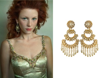 Вінтажні сережки (56 фото): старовинні сережки в стилі вінтаж