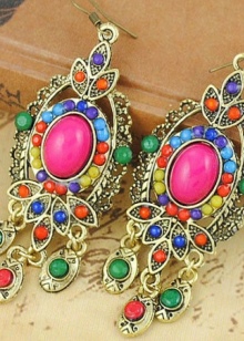 Вінтажні сережки (56 фото): старовинні сережки в стилі вінтаж