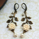 Вінтажні сережки (56 фото): старовинні сережки в стилі вінтаж