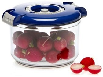 Вакуумні контейнери для зберігання продуктів: опис харчової посуду з насосом і кришкою для зберігання їжі у вакуумі в домашніх умовах