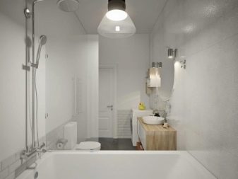 Ванна у скандинавському стилі (66 фото): дизайн інтер’єру маленької кімнати 3 і 4 кв. м, ідеї оформлення білої ванною, вибір аксесуарів