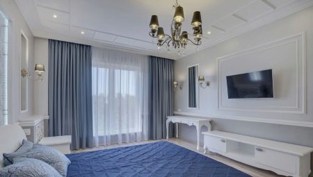 Варіанти розміщення телевізора в спальні (37 фото): на якій висоті від підлоги вішати телевізор на стіні? Приклади установки телевізора і варіанти дизайну
