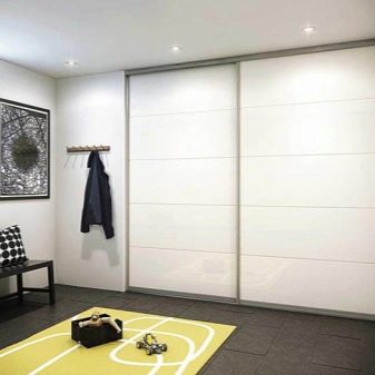 Вбудований шафу (108 фото): ідеї дизайну вбудованих конструкцій, кутові та розпашні моделі для маленького коридору, наповнення всередині, вузькі і господарські шафи