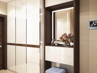 Вбудований шафу (108 фото): ідеї дизайну вбудованих конструкцій, кутові та розпашні моделі для маленького коридору, наповнення всередині, вузькі і господарські шафи