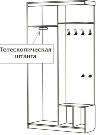 Вбудований шафу (108 фото): ідеї дизайну вбудованих конструкцій, кутові та розпашні моделі для маленького коридору, наповнення всередині, вузькі і господарські шафи