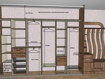 Вбудований шафу (108 фото): ідеї дизайну вбудованих конструкцій, кутові та розпашні моделі для маленького коридору, наповнення всередині, вузькі і господарські шафи