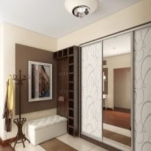 Вбудований шафу (108 фото): ідеї дизайну вбудованих конструкцій, кутові та розпашні моделі для маленького коридору, наповнення всередині, вузькі і господарські шафи