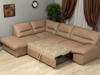 Великі кутові дивани зі спальним місцем: дивани-ліжка розміром 160х200, 180х200 і 200х200, хороші імпортні та вітчизняні моделі
