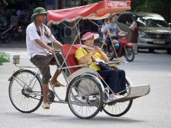 Велорикша (17 фото): велосипеди рикші російського виробництва з електроприводом і мотором, електрична велорикша з холодильником