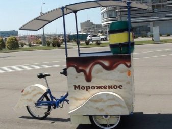Велорикша (17 фото): велосипеди рикші російського виробництва з електроприводом і мотором, електрична велорикша з холодильником