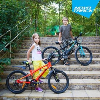 Велосипеди Novatrack: дитячі велосипеди TG-20 і моделі 12-14 16-18 дюймів, Racer і інші моделі