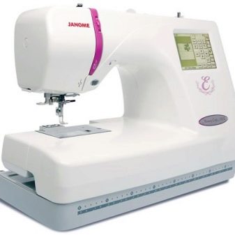Вишивальні машини Janome: моделі Memory Craft 500e, 350e та інші швейно-вишивальні машини. Як вишивати на машинці?