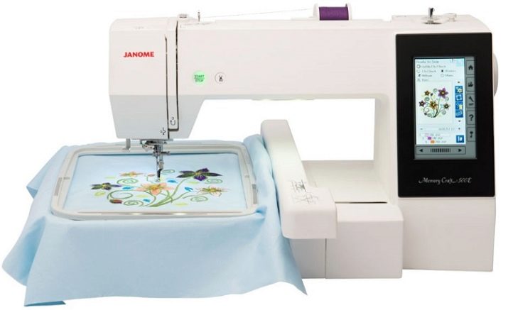 Вишивальні машини Janome: моделі Memory Craft 500e, 350e та інші швейно-вишивальні машини. Як вишивати на машинці?