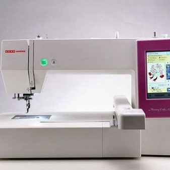 Вишивальні машини Janome: моделі Memory Craft 500e, 350e та інші швейно-вишивальні машини. Як вишивати на машинці?