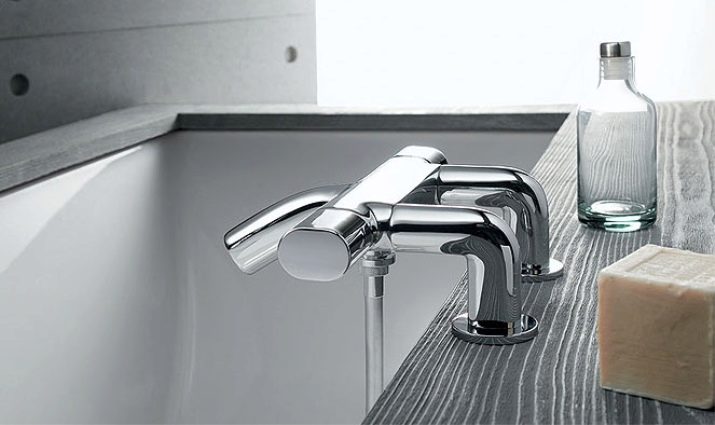 Врізні змішувачі на ванну: вибір змішувача на борт акрилової ванни з душем. Змішувачі на 3 отвори