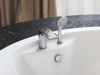 Врізні змішувачі на ванну: вибір змішувача на борт акрилової ванни з душем. Змішувачі на 3 отвори