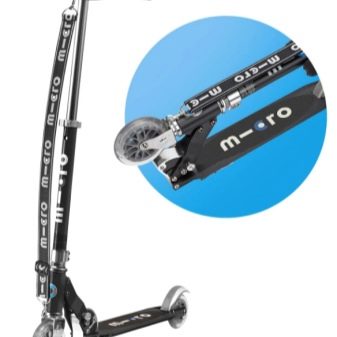 Як скласти самокат? Як зібрати складаний самокат? Як розкласти самокат легкий і з великими колесами?