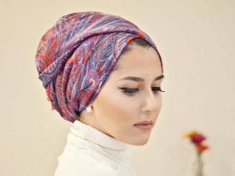 Як зробити чалму з хустки? 46 фото Як зав’язати хустку у вигляді тюрбана на голову своїми руками? Покрокові схеми для жінок