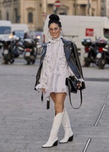 З чим носити жіночі козаки? 68 фото З чим поєднувати короткі брунатні, руді, чорні чоботи інших квітів восени і навесні?